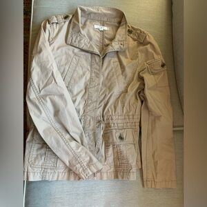 LOFT Light Tan Utility Jacket